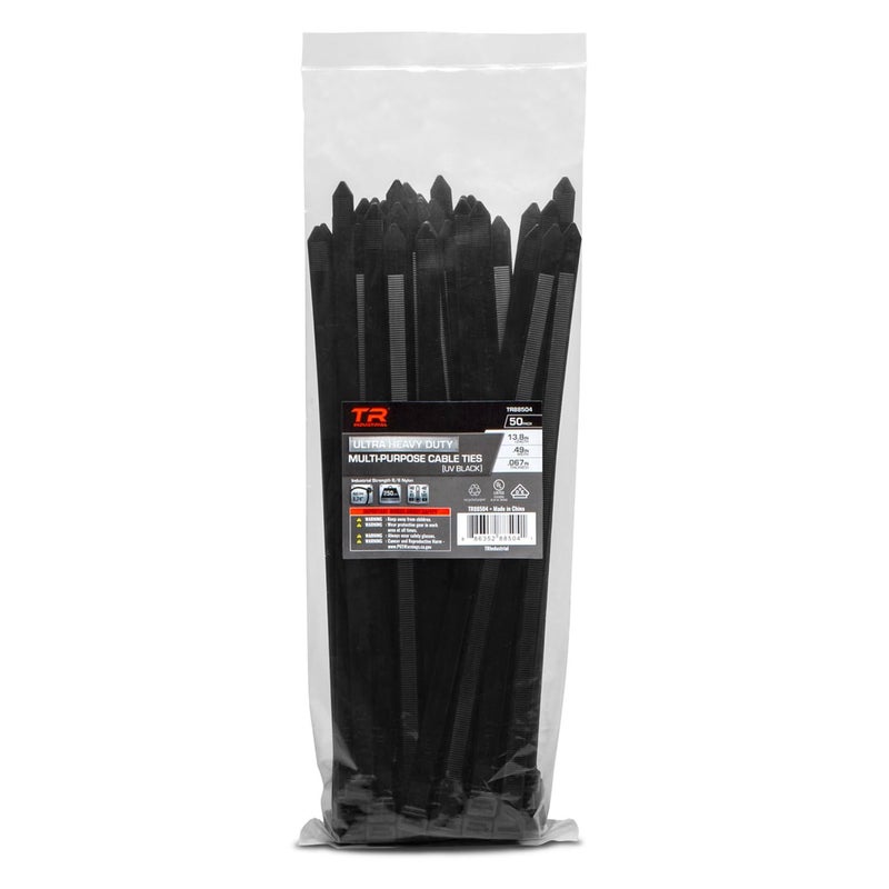 TR Industrial Ultra Heavy Duty Multi-Purpose UV Cable Ties (13.8") - Image 1